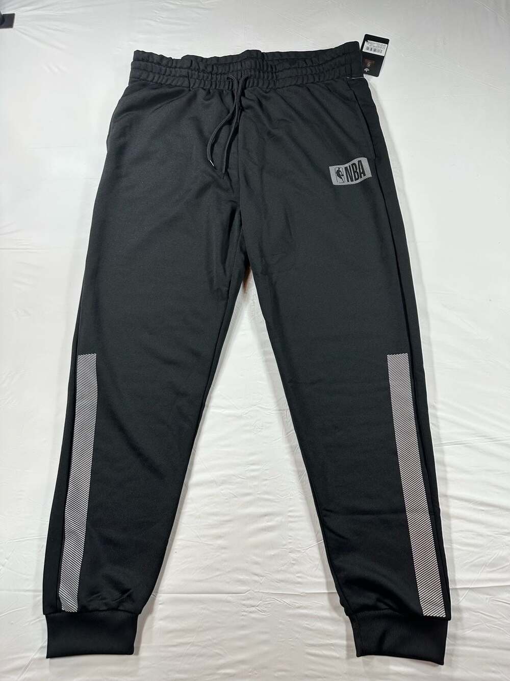 Nba Basketball Mens Black Sweatpants Large ZFM8195F With Logo